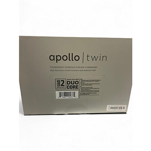 Used Universal Audio Apollo Twin Duo Audio Interface