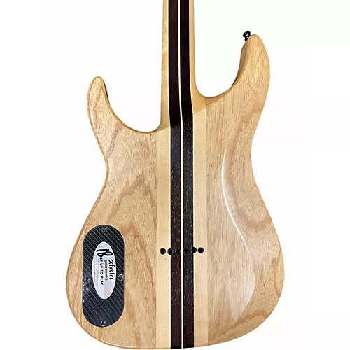 Used Schecter Guitar Research km 6 mk2 nartural  Solid Body Electric Guitar nartural