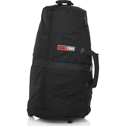 Gator Padded Conga Bag with Wheels and Red Interior