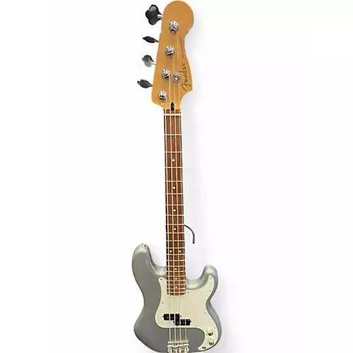 Used Fender Player Precision Bass GREY Electric Bass Guitar GREY