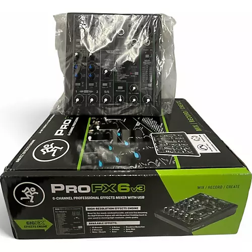 Used Mackie PROFX6 V3 Unpowered Mixer