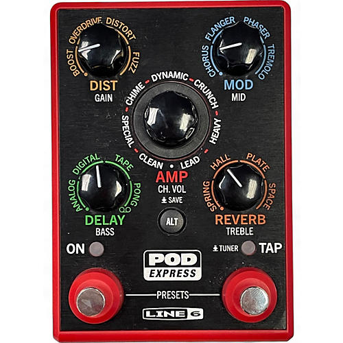 Used Line 6 Pod Express Effect Processor