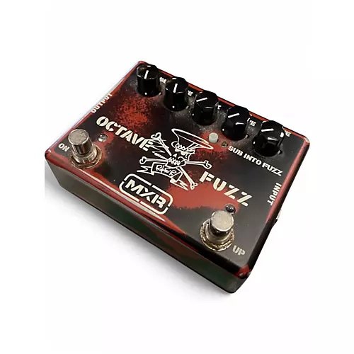 Used MXR SLASH OCTAVE FUZZ Effect Pedal