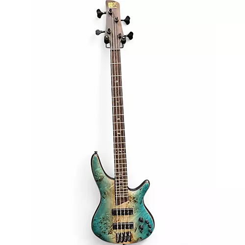 Used Ibanez SR1600B Caribbean Shoreline  Electric Bass Guitar Caribbean Shoreline