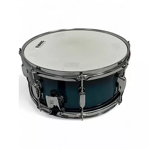 Used TAMA 7.5X14 Superstar Snare Blue Burst Drum Blue Burst 132
