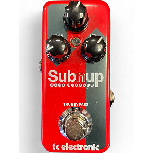 Used TC Electronic Sub N Up Mini Octaver Effect Pedal