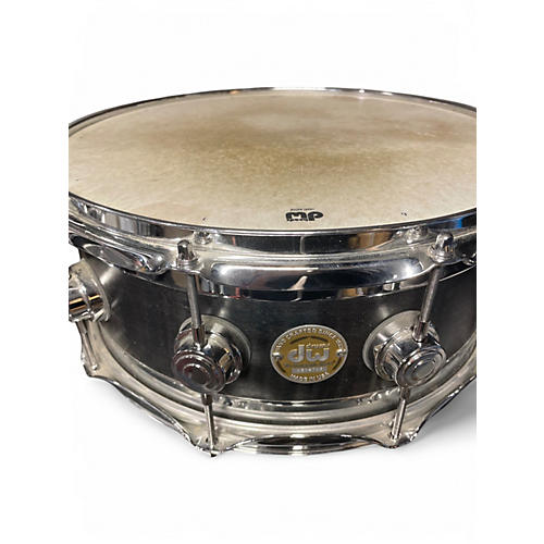 Used DW 6X14 Edge Series Snare Ebony Drum Ebony 13