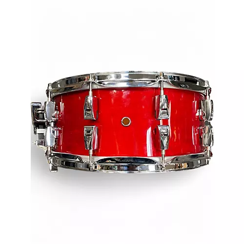 Used Yamaha 14X6 Absolute Snare Red Drum Red 212