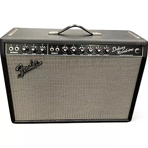 Used Fender 64 Custom Deluxe Reverb Tube Guitar Combo Amp