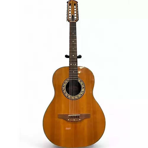 Used Ovation 1115-4 NATURAL 12 String Acoustic Guitar NATURAL