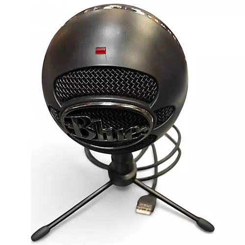 Used Blue Snowball USB Microphone