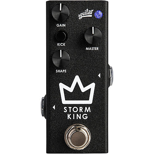 Aguilar Storm King Distortion/Fuzz Bass Effects Pedal Black