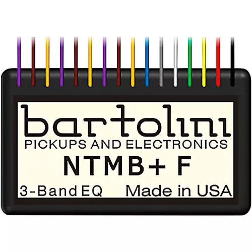 Bartolini NTMB+F 3-Band EQ Preamp Module
