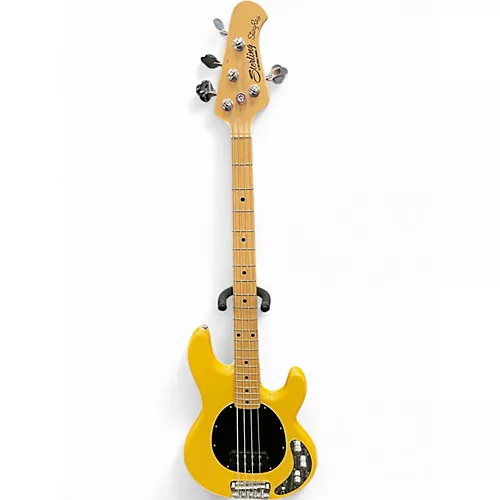 Used Sterling by Music Man string ray yellow Electric Bass Guitar yellow