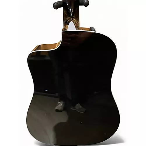 Used Taylor 250ce black 12 String Acoustic Electric Guitar black