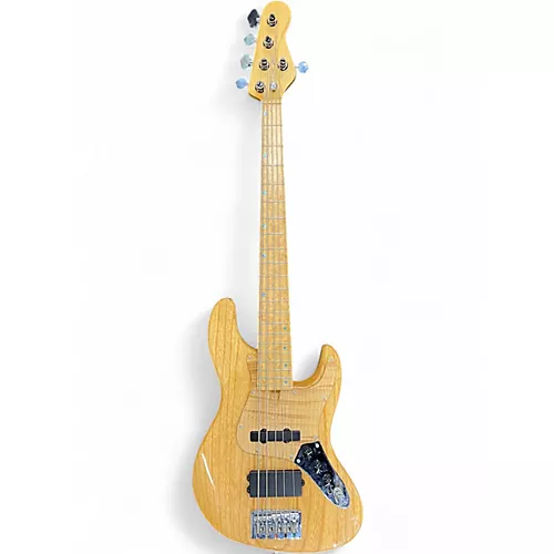 Used Brubaker JXB-5 Standard Natural Electric Bass Guitar Natural