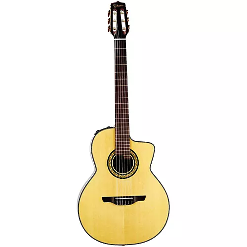 Takamine TC135SC Classical 24-Fret Cutaway Acoustic-Electric Guitar Natural