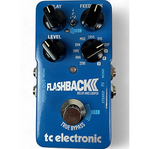Used TC Electronic Flashback Delay And Looper Effect Pedal