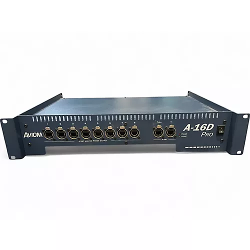 Used Aviom a16dpro Unpowered Mixer