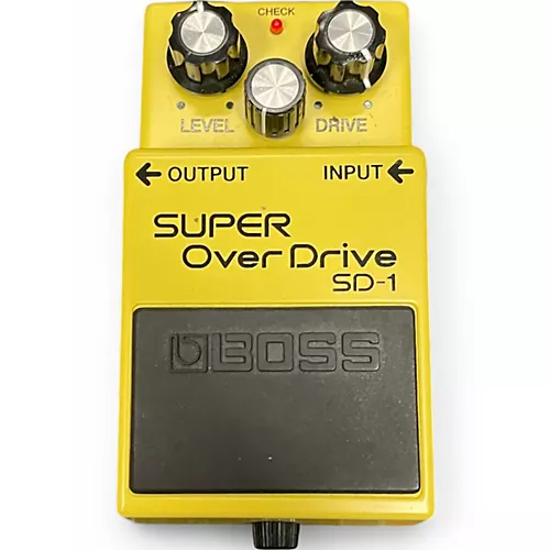 Used BOSS SD1 Super Overdrive Effect Pedal