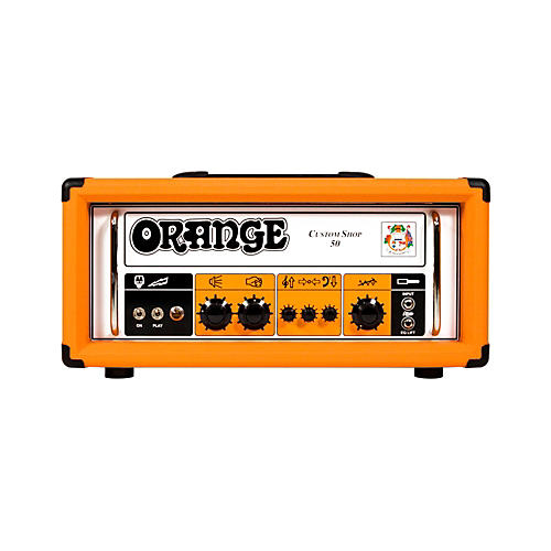 Orange Amplifiers CS50 Custom Shop 50W Tube Guitar Head Orange
