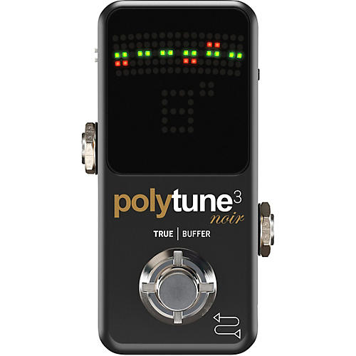 TC Electronic PolyTune 3 Polyphonic Mini Pedal Tuner Noir