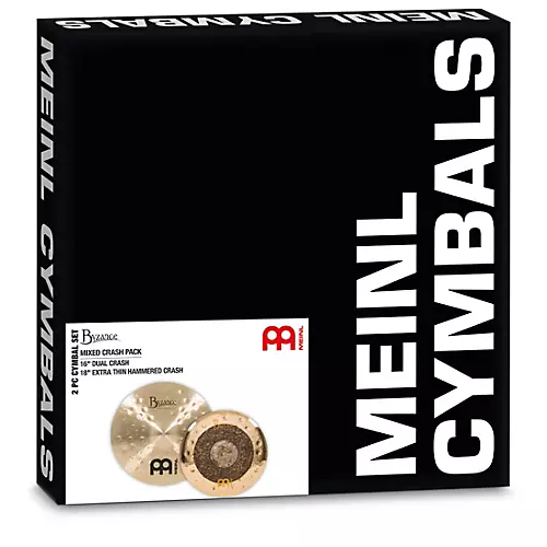 MEINL Byzance Mixed Set Crash Cymbal Pack, 16