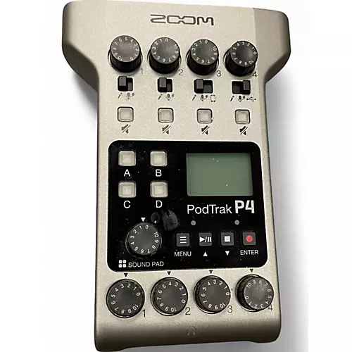 Used Zoom P4 Podtrack MultiTrack Recorder