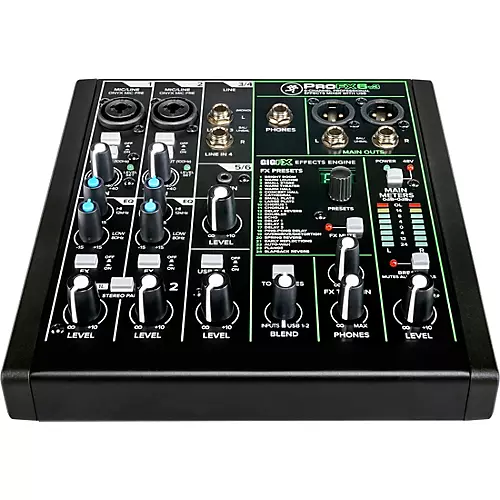 Mackie ProFX6v3 6-Channel Professional Effects Mixer With USB