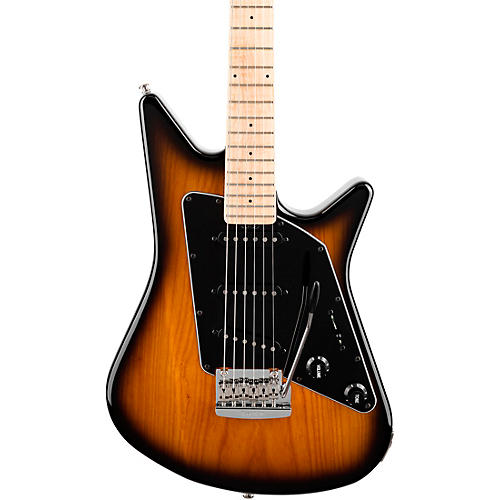 Ernie Ball Music Man Albert Lee Signature SSS Electric Guitar Vintage Tobacco