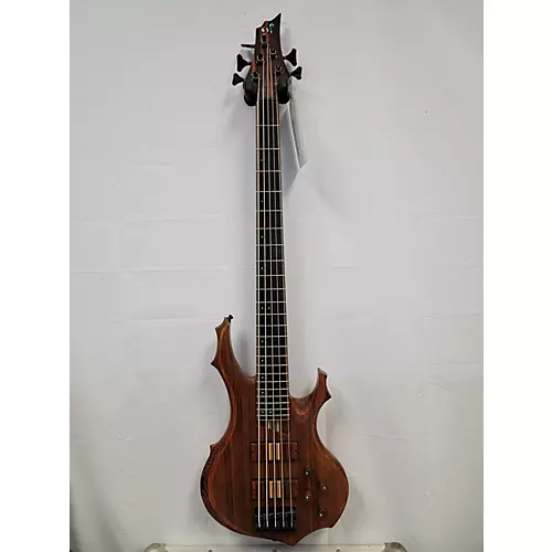 Used 2015 ESP FRX EXHIBITION LIMITED BASS Walnut Electric Bass Guitar Walnut