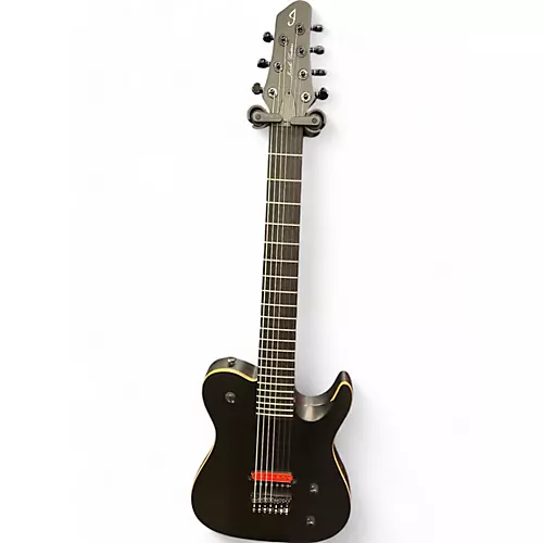 Used Jericho 7 IGNITION Black Solid Body Electric Guitar Black
