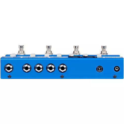 Quilter Labs DirectAmp Stereo Amp Simulator Effects Pedal Blue