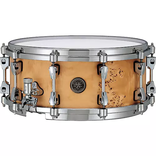 TAMA Starphonic Snare Drum Satin Mappa Burl 6x14