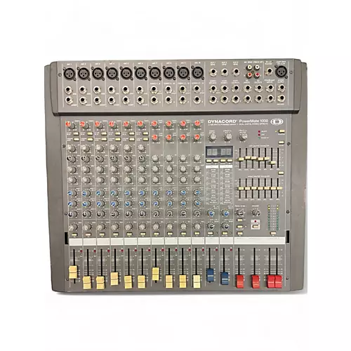 Used DYNACORD POWERMATE 1000 Powered Mixer