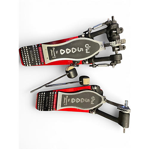 Used DW 5000 Series Double Double Bass Drum Pedal