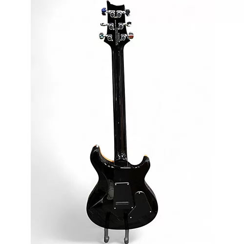 Used 2021 PRS CM4 SE Custom 24 Left Handed Trans Charcoal Electric Guitar Trans Charcoal