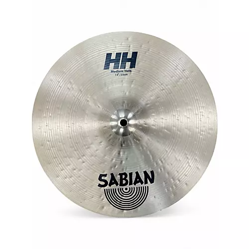 Used SABIAN 14in HH MEDIUM HI HATS Cymbal 33