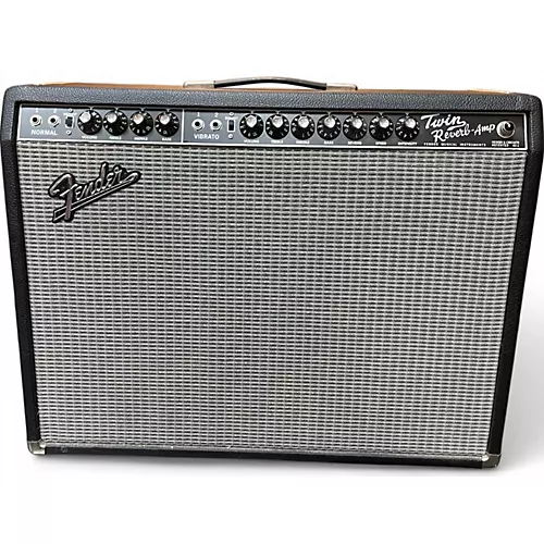 Used Fender Vintage Reissue 1965 Twin Reverb Tube Guitar Combo Amp