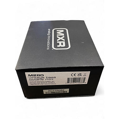Used MXR Vintage Bass Octave Bass Effect Pedal