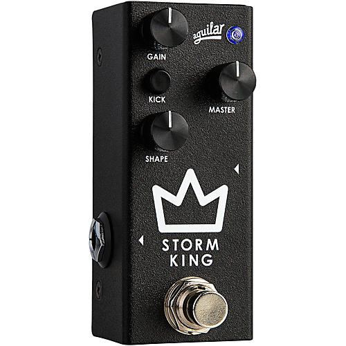 Aguilar Storm King Distortion/Fuzz Bass Effects Pedal Black