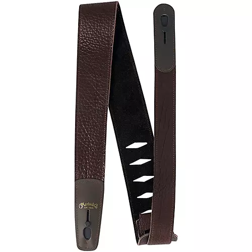 Martin Buffalo Leather Lock-It Guitar Strap Tan 2.5 in.