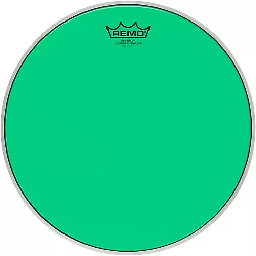 Remo Emperor Colortone Crimplock Green Tenor Drum Head 6 in.