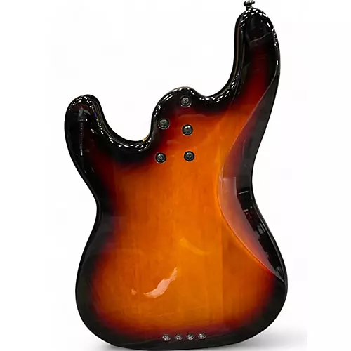 Used Schecter Guitar Research P4 3 Tone Sunburst Electric Bass Guitar 3 Tone Sunburst