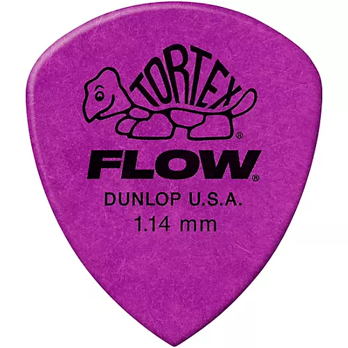 Dunlop Tortex Flow Guitar Picks STD PK-72 1.14 mm 72 Pack