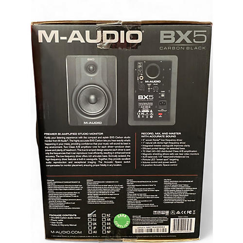 Used M-Audio BX5 Pair Powered Monitor