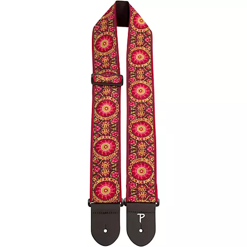 Perri's 2.5 Inch Mandala Jacquard Burgundy 2.5 in.