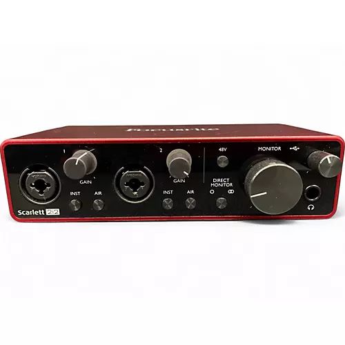 Used Focusrite Scarlett 2i2 Gen 3 Audio Interface