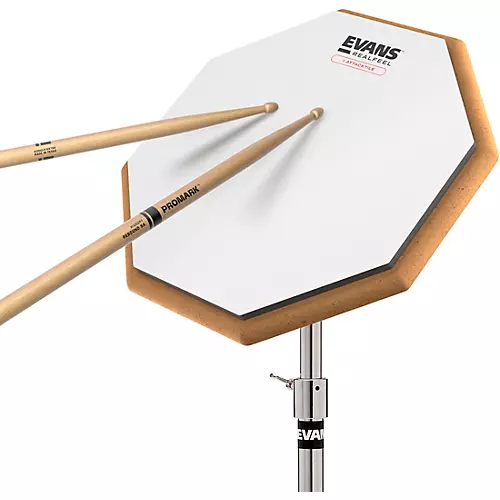EVANS RealFeel Attacktile Practice Pad Set 10 in.