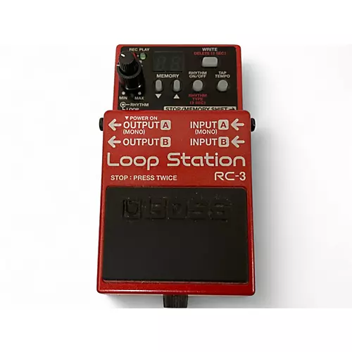 Used BOSS RC3 Loop Station Pedal
